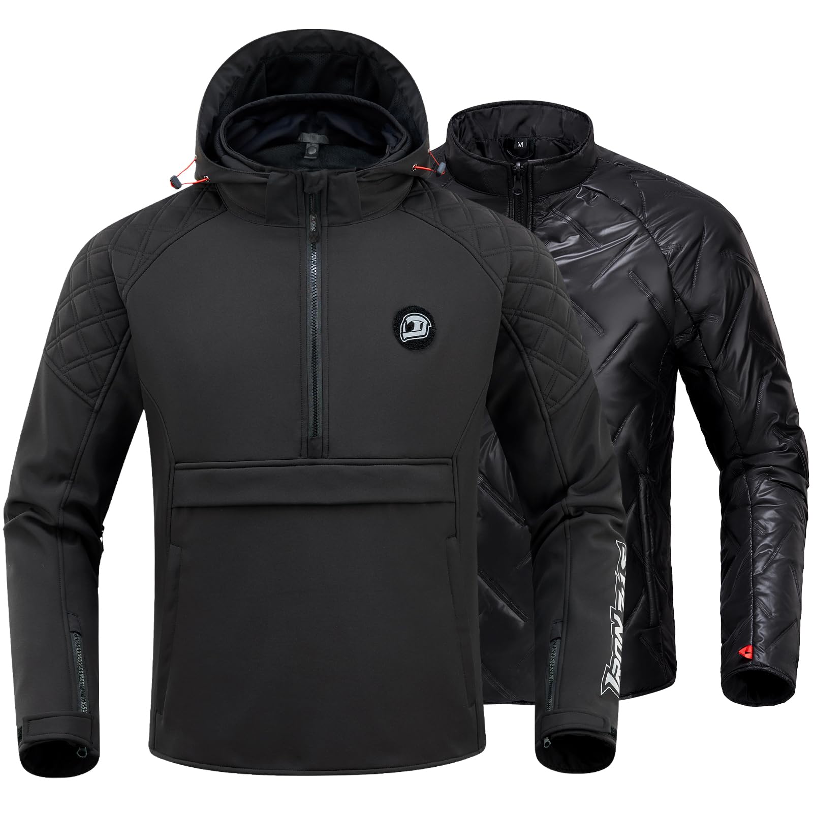 Amazon.com: IRON JIA'S Motorcycle Jacket with CE Armor, 3-in